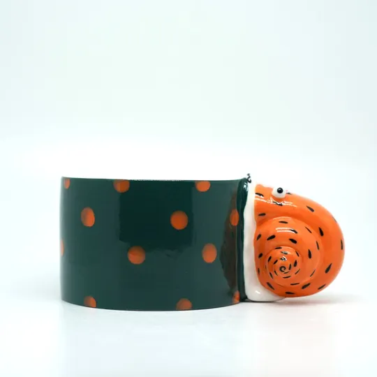 Cute hand-painted ceramic mug