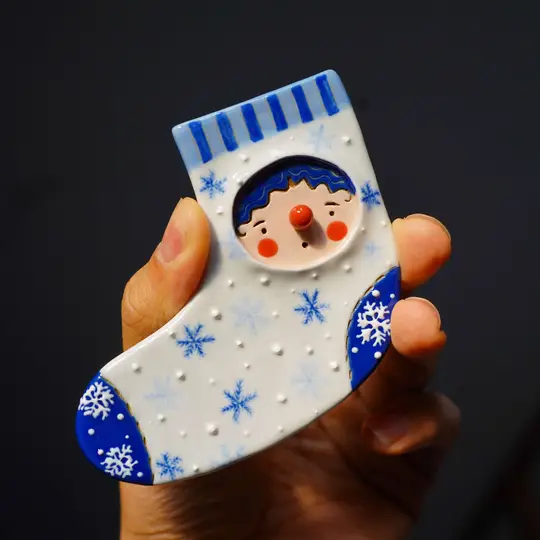 Handmade ceramic piece